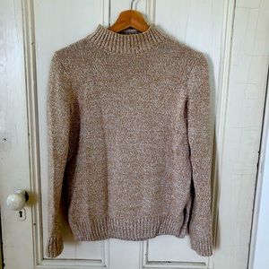 Old Navy oatmeal colored knit sweater